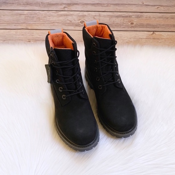 Timberland 6” Premium Waterproof Black Boots - Picture 4 of 7